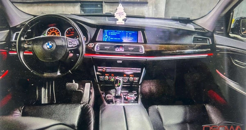 BMW 5GT cena 69777 przebieg: 98000, rok produkcji 2011 z Trzebnica małe 781